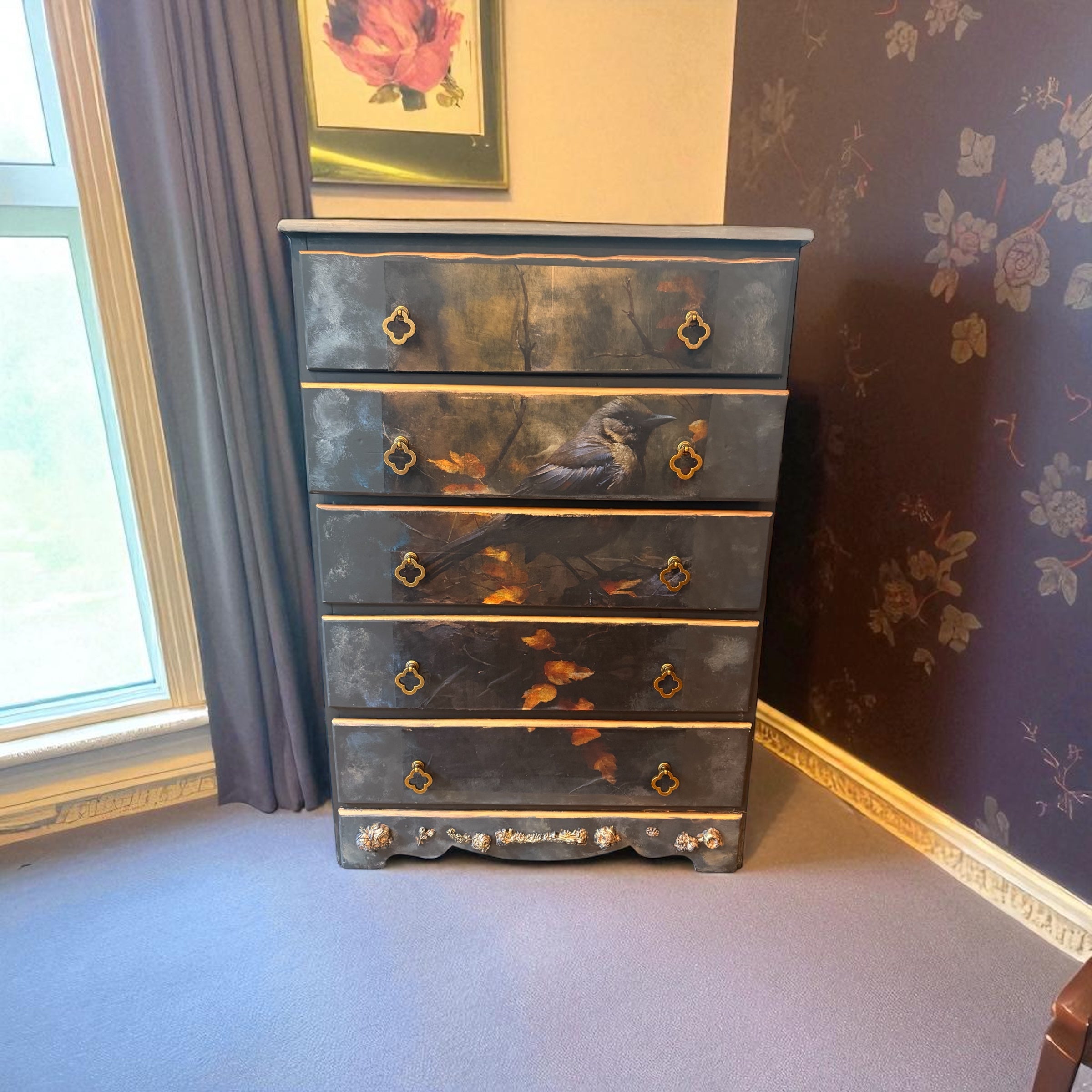 Colors of the Fall Dresser