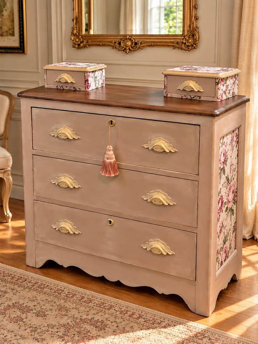 The Rose Garden Dream French Dresser